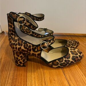 Ann Taylor Leopard Print Heels